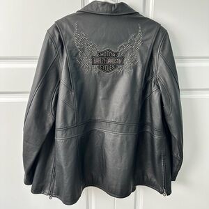 Women’s Leather Harley Davidson Jacket
